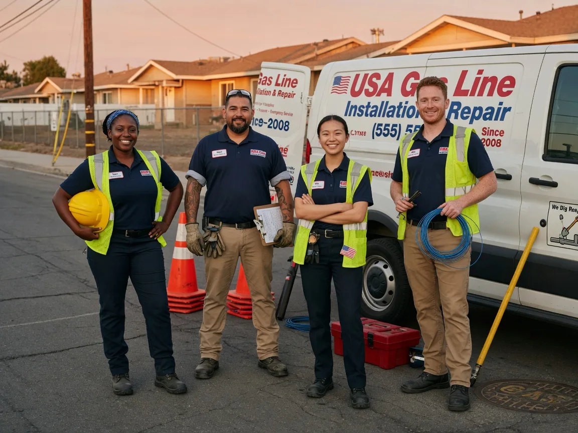 Gas Line Installation company in Creole, LA